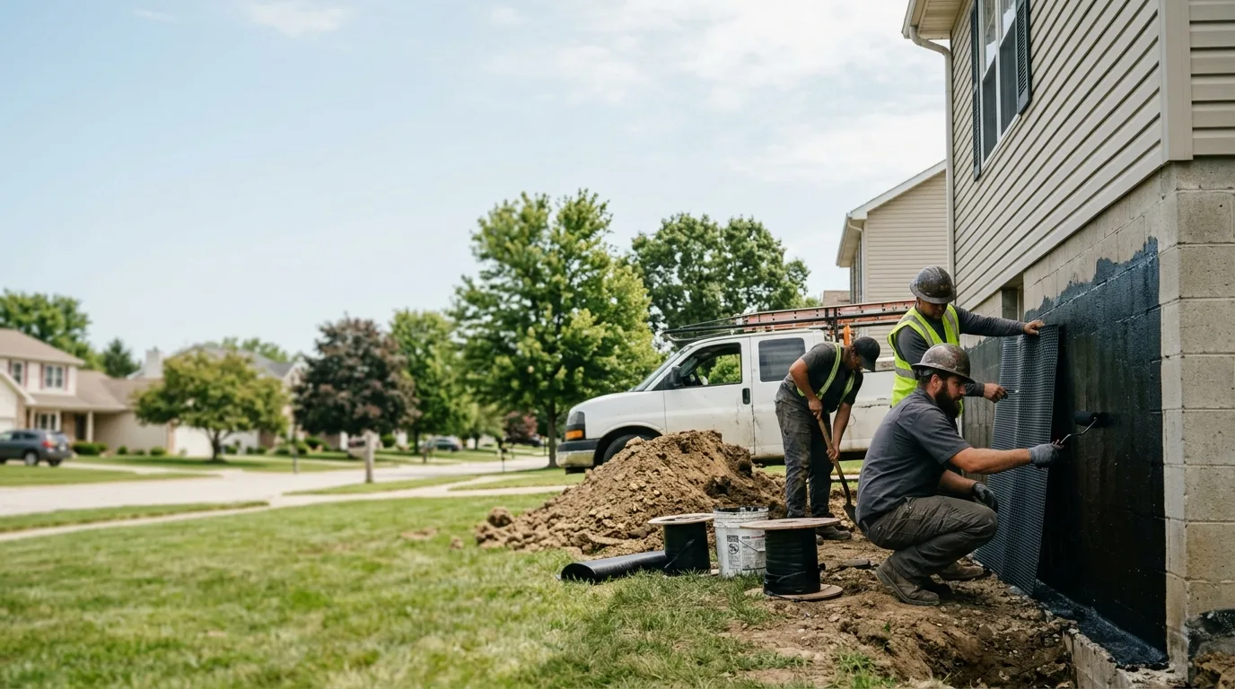 Basement Waterproofing in Sinking Spring, OH near me